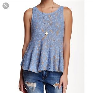 NWT Free people knit tank top - S